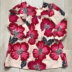 Toddler Girl's Flower Top